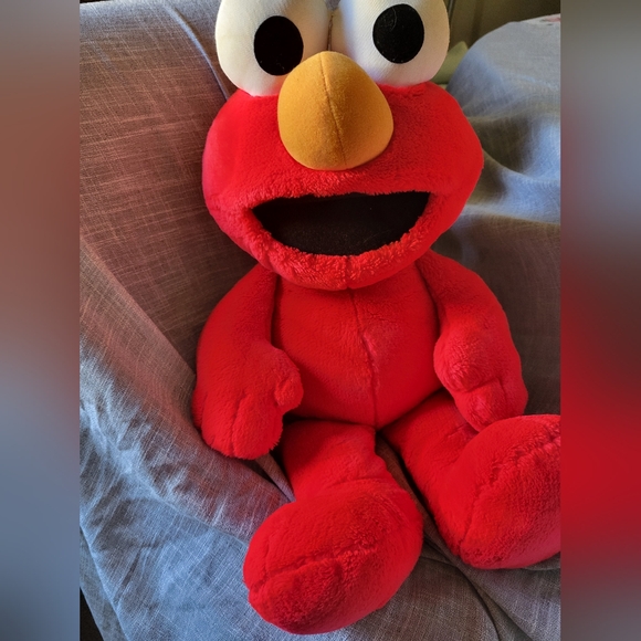 Giant Elmo 27" retro 1996 Jim Henson  stuffed toy Plush jumbo - Picture 2 of 8